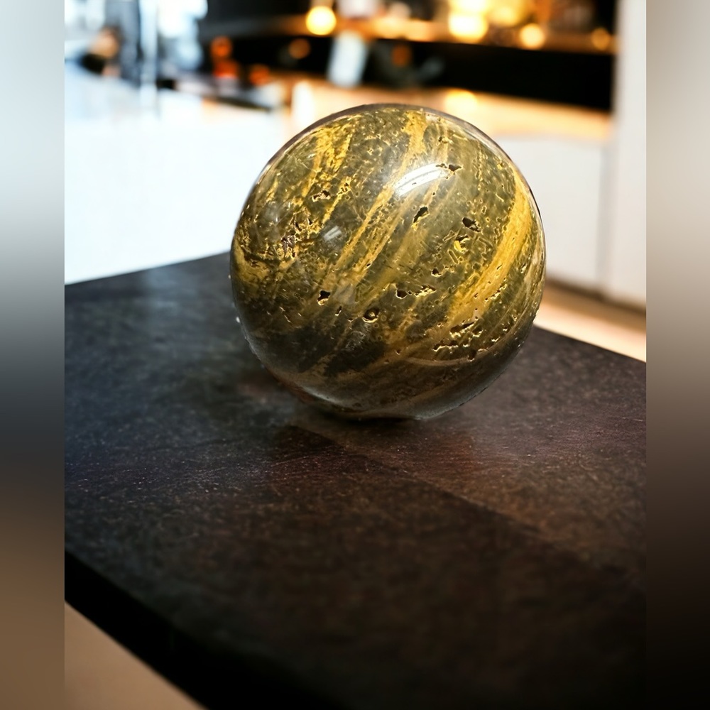 Polished Bumblebee Jasper Sphere